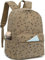 Schulrucksack für Teenager, groß, aus Kord, Büchertasche, leicht, für Mädchen und Jungen, leger, 17 Zoll (43,2 cm), Laptop-Reisetasche, Schwarz, floral, Medium, Tagesrucksäcke