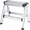 Tritthocker für Zuhause, Klappleiter, Trittleiter, Regal für aufsteigende Leiter, Tritthocker, Aluminium-Trittleiter