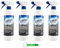 4 x Quasar Forni e Barbecue – Detergente spray sgrassa le superfici in modo efficace senza danneggiarle, detergente 580 ml + portachiavi Beni Culinari gratuito