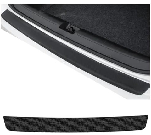 WBZHUSS Car Rear Bumper Protector, for MG ZS EV Facelift 2022 2023 2024 Anti-scratch Bumper Protector Cover Door Sill Kick Scuff Pedal Accessories