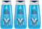 Astonish Invigorating 2 in 1 Shower + Shampoo for Men, Cleanse and Nourish, Ocean Fresh, 3 x 400ml