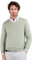 El Ganso Jersey Cuello Pico Coderas Verde Claro