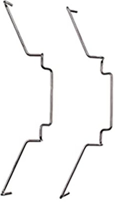 Fan Clip for CPU Cooler Fan Mount 8/9/12 Steel Clip Easily Smooth and Build 2PCS