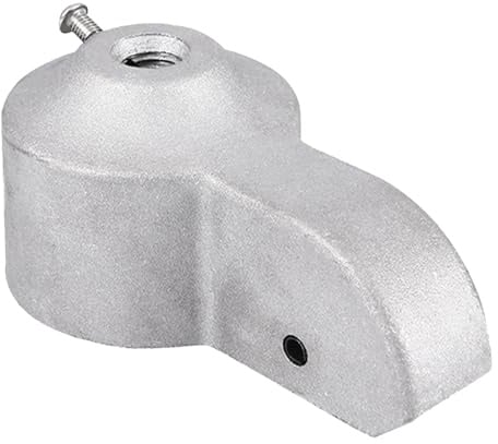 Fahnenkopf Ersatzteil Aluminium 11x6x5cm Silber für Fahnenmasten | Halloween Party, Weihnachten Geschenkideen, Ersatzteil, 1 X, für Halyard Rope, Schulcampus, , Event