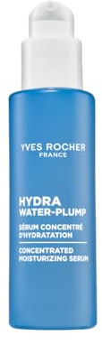 Yves Rocher Hydra Water-Plump - Feuchtigkeitskonzentrat Serum - 30 ml | Feuchtigkeitsserum mit 100h Hydratation - Edulis & Duo-Hyaluronsäure - Polstert auf, für alle Hauttypen