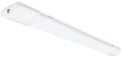 BRILONER - LED Leiste mit tageslichtweißem Licht, erweiterbar, Unterbauleuchte, Unterbauleuchte Küche LED, Werkstattlampe, Schrankbeleuchtung, Arbeitsleuchte, 61,5 x 7 x 2,5 cm, Weiß