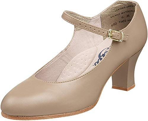 Capezio Damen 2 Student Footlight Character Shoe Tanzschuh, Tan, 39 EU