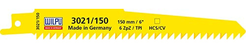 Reisser 121600 S644D Sabre Saw Blade for Wood Cutting 5-Pieces
