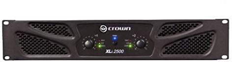 Crown Zweikanal-750 W bei 4Ω Endstufe, schwarz, 750 Watt (XLi2500)