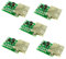 Aihasd 5PCS DC 0.9V to 5V USB Ausgang Step Up Charger Modul