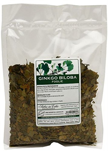 GINKGO BILOBA FOGLIE 100 gr. Memoria, concentrazione