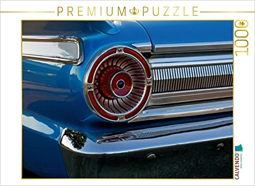 CALVENDO Puzzle Ford Fairlane 500 Sport Coupe 1963, Kingman, Arizona, USA | 1000 Teile Lege-Größe 64 x 48 cm Foto-Puzzle für glückliche Stunden