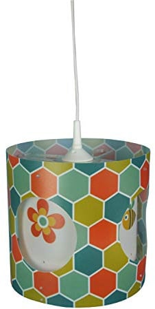 Niermann Standby 172 A++ to E, Dreh-Pendelleuchte Explore, Plastik, 60 W, E27, Multi Color, 25 x 25 x 27 cm