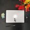 kamiustore Adesivo per MacBook Notebook Pc Portatile Modello Bansky Baloon Girl Sticker in Vinile prespaziato (Nero)