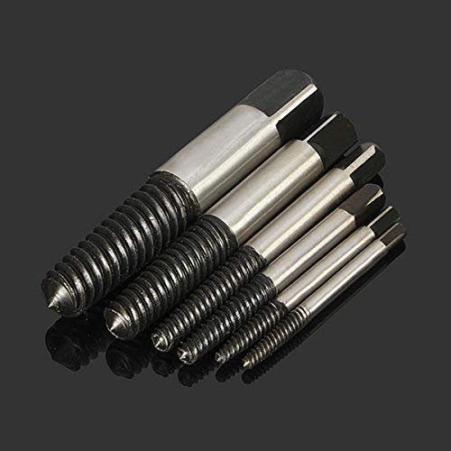 ChaRLes 5 / 6Pcs 4Mm-25mm Kit D'Extracteur De Vis Écrou Endommagé - 6Pcs
