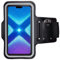 CoverKingz Brazalete movil Running para Honor 8X - Funda movil Correr con Compartimento para Llaves para Honor 8X - Porta movil Running para móviles Color Negro
