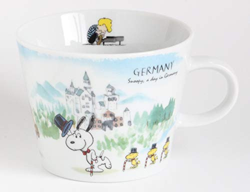 PEANUTS Snoopy World Travel Mug, Deutschland, Fassungsvermögen: ca. 370 ml, Becher 3870054