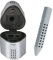 Faber-Castell Dosenspitzer Grip (Dosenspitzer & Radierer, silber/schwarz)