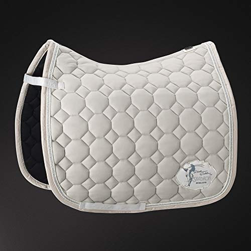 Eskadron Platinum Schabracke Cotton Emblem Größe Pony-Dressur, Farbe silkgrey