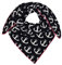 Zwillingsherz Dreieckstuch Stola Schal mit Kaschmir und Wolle für Damen Mädchen Jungen Kinder - Hochwertiges Cashmere Halstuch im Anker Print Muster Motiv - Multifunktionstuch für Sommer Herbst Winter
