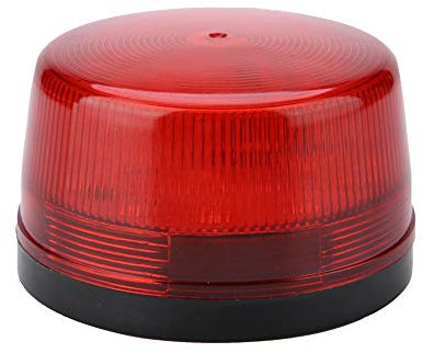 1PC LED lampe clignotante lampe de signalisation alarme de signal lumineux , sirène stroboscopique filaire rouge , haute luminosité haute visibilité économie Sirènes