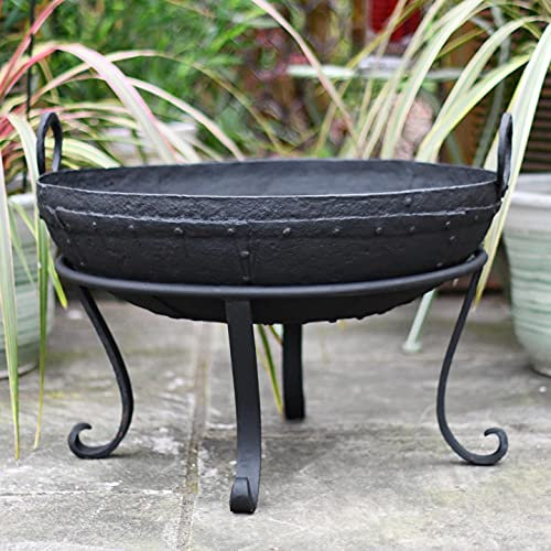 Black Country Metal Works Iron Kadai Fire Bowl - 60cm