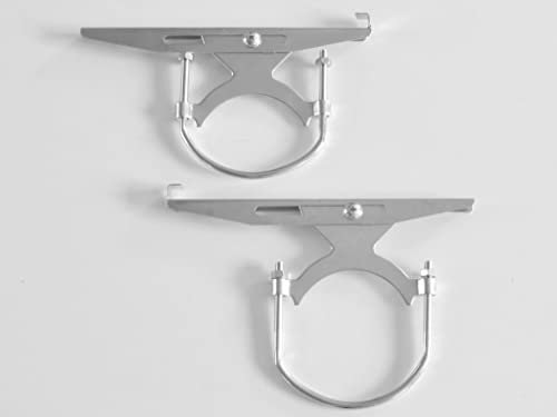 Accessori per termosiforni e caloriferi reggimensole vernice rosette pannello termoriflettente (2pz reggimensola per caloriferi tubolari)