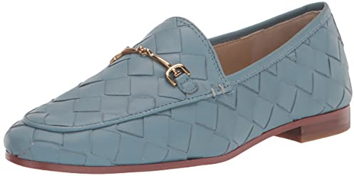Sam Edelman Women's Loraineglitz Loafer, Aspen Sky Woven, 9 UK