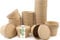 DeinPack 50 Suppenbecher to go mit Deckel braun 230 ml 8oz I Becher mit PLA Innenbeschichtung Suppen-Becher to Go Pappe I 50 Einweg-Becher mit Deckel | Eisbecher mit Deckel | biologisch abbaubar