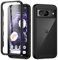 seacosmo Coque pour Google Pixel 8, Antichoc Housse 360° Protection Étui [avec Protecteur d'écran], Bumper Portable Robuste Intégrale Case Etui Coque pour Google Pixel 8 5G - Noir