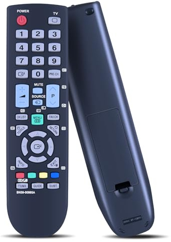 BN59-00865A Replacement Remote Control for Samsung Compatible with LE32B450C4W Le26b450 Le32b450 Le19b650 Le22b650 LE22B450 LE22B450 LE22B450 LE19B450 PS42B430 PS42B430P 2W Ps50b430 p2w Ps50b430