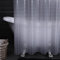 Homxi Duschvorhang mit Ösen Badewanne,300 W x 200 H cm,Weiß Duschvorhang Semi-transparent Duschvorhang PEVA Duschvorhang Ringe Weiß
