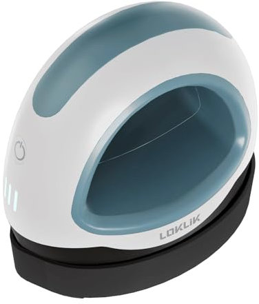 LOKLiK Mini Presse à Chaud – Presse à Chaleur Portable pour Vinyle Thermocollant (HTV), Sublimation et Projets de Transfert – 3 Modes de Température – Chauffage Rapide et Uniforme - Bleu