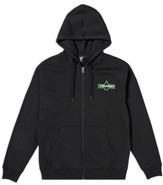 Volcom Herren Roundabout Zip Hoodie Fleece Sweatshirt Sweatshirt