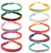 witeup Rope Bracelets for Kids, 10 Pcs Handmade Friendship Bracelets Friendship Bracelet Set Adjustable Friendship Braided Ethnic Multi Color for Girls Boys Men Womens Wrist and Ankle Rings