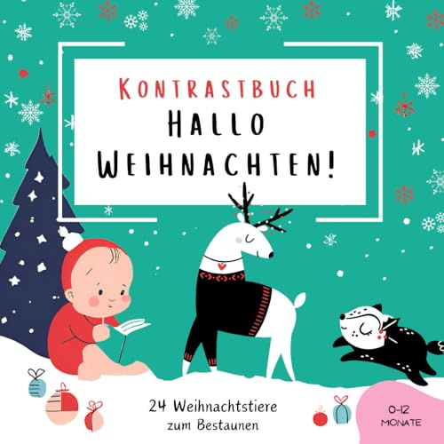 Kontrastbuch: Hallo Weihnachten! (Schöne Kontrastbücher)