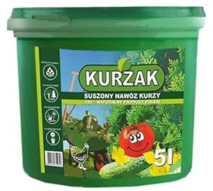 BIOVITA Naturdünger Hühnerdung - Getrocknet und Praktisch im 10L Eimer | Nachhaltige Pflanzenpflege für Ihren Garten (5 L)