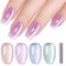 YSUVIN Smalto Semipermanente Unghie Magnetico, 4 Colori Rosa Chiaro Viola Chiaro Blu Chiaro Verde Chiaro Gel Cristallo Occhio di Gatto con Magnete Soak Off UV, Kit Manicure per Fai da Te, 8 ML