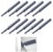 Push to Open Door Catches,10 Pcs Push to Open Latch,Heavy Duty Door Closers for Interior Door,Push Latch Soft Close & Durable Design,Push Open Door Catches,for Cabinet,Wardrobe,Sliding Furniture