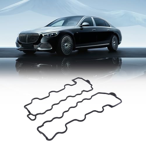 ISAKEN 1120160321,1130160221 Ventildeckeldichtung für Mercedes-Benz W202 W203 W210 W211 W463 W163 W220 Zylinderkopfhaube Dichtungssatz Ventildeckel Dichtung Ventil 703558100