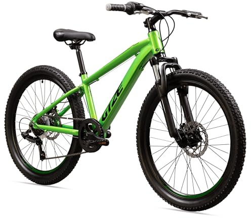 Goetze Sigma MTB Hardtail für Jugendliche | 26 Zoll Laufrad | 15 Zoll Aluminiumrahmen | 7-Gang Kettenschaltung mit Drehgriff | Scheibenbremsen | Federgabel mit 60 mm Federweg | 90% vormontiert