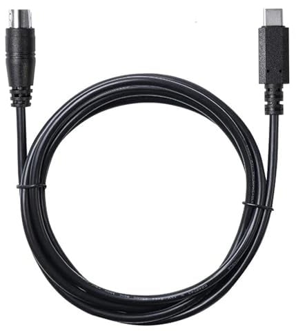 Cutesliving Cavo Midi a USB-C, 7 pin, per IK Multimedia iRig USB Series (HD, HD-A, Keys I/O 25, I/O49, MIDI 2, Pro, Pro Duo, Pro Duo I/O, Pro I/O, Irig Stream, Stream Pro), 1,8 m