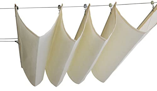 Store enrouleur rétractable en forme de U avec kit de montage, installation facile pour pergola et toit en verre (taille : 1,7 x 15 m (l x L)