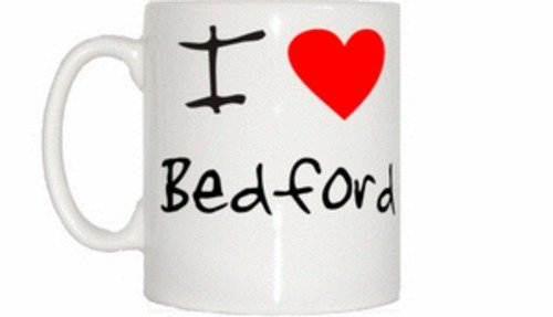 I Love Heart Bedford Mug