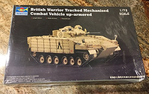 Trumpeter 07102 Modellbausatz British Warrior Tracked Mech.Combat Veh.