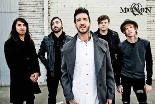 of Mice and Men - Band - Bravado - Musikposter Hard Rock Heavy Metal - Grösse 91,5x61 cm