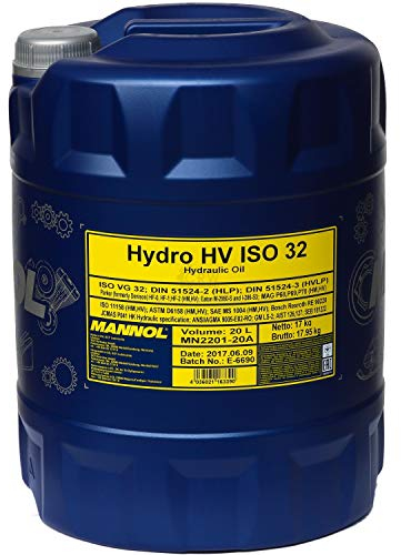 MANNOL Hydro HV ISO 32 LONGLIFE 20 L