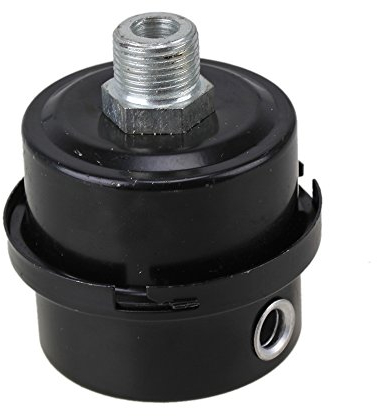 BQLZR 3/8PT Compresseur d'air 16 mm à filtre Noir