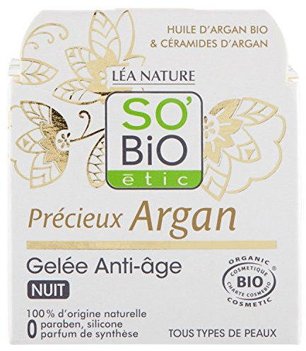 NACHT GELEE - ANTI-AGING - ALLE HAUTTYPEN - KOSTBARER ARGAN | Experte für Ernährung und Anti-Aging