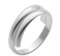 Silverly Frauen 925 Sterling Silber Ineinander Greifend Plain Midi Finger Einstellbare Band Zehenring